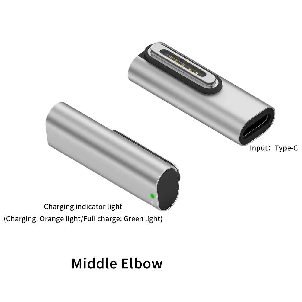 140W USB-C to for MagSafe 3 Adapter Magnetic PD Fast Charging Converter for MacBook Pro Air M1 M2 M3 M4 A2442 A2485 A2681