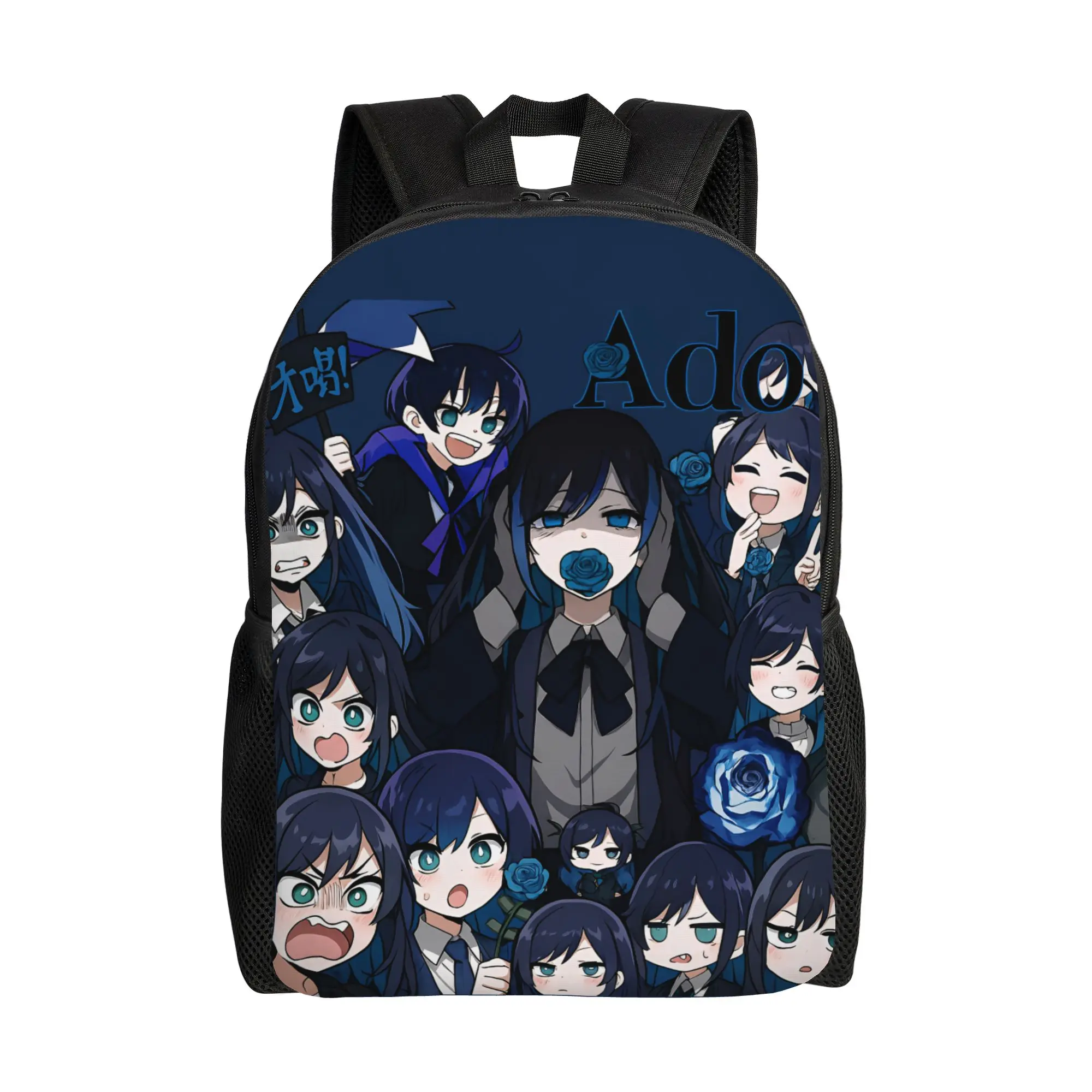 

Ado Hibana World Tour Cool Backpack Outdoor Student Business Japan Singer Daypack for Men Women Laptop Shoulder Bag