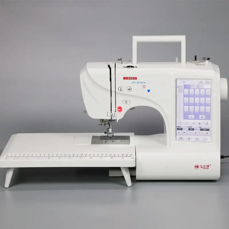 MRS600 Automatic Portable Household Computerized Embroidery Machine with 150 Built-in Patterns Single Needle