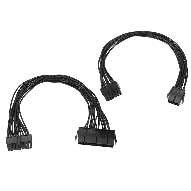 Cable de conversión de energía de la placa base, 24 pines a 18 Pines, 8 pines a 12 Pines, compatible con fuente de alimentación ATX, adecuado para HP Z440 Z640