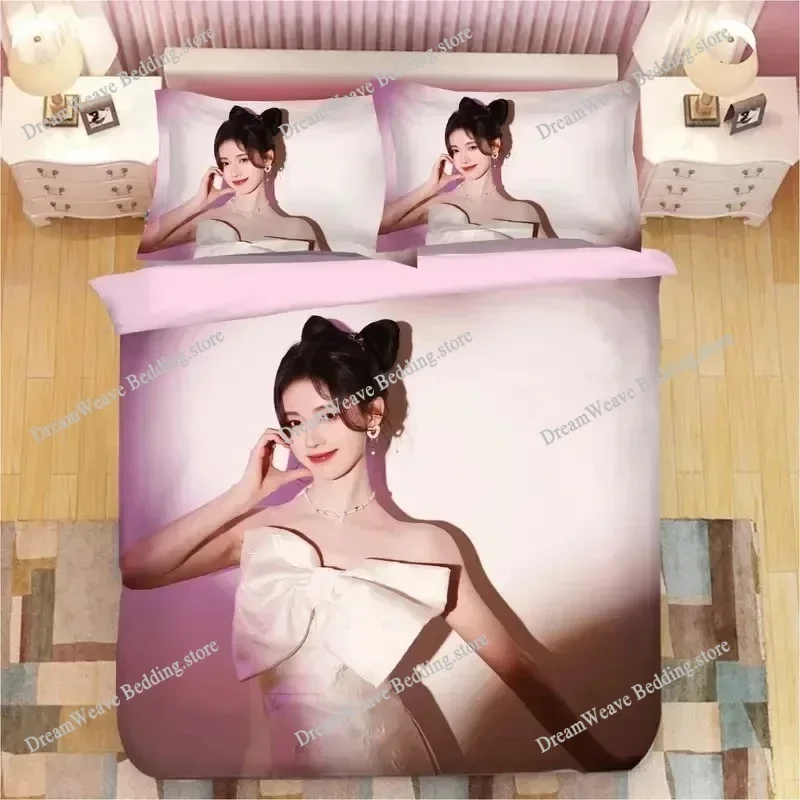 Ju Jingyi  Bedding Set Duvet Cover 3d Bedding Fashion Design Decoration King Duvet Cover Set Double Bed Set Bedding Sets592