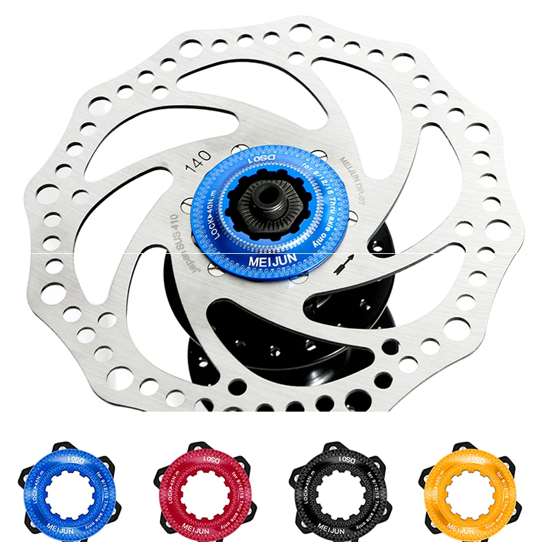 Fahrrad Center Lock Zu 6 Bolzen Rotor Lock Ring Adapter Rennrad Bremsscheibe Schloss Abdeckung Ring Konverter Für Shimano CN – Detail 5