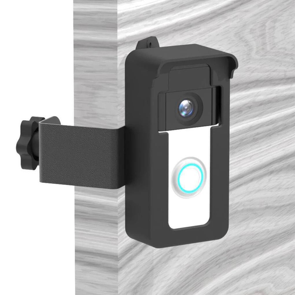 

Adjustable Base Ring Doorbell Holder For DIY Installation Effectively Protecting Doorbell Theft.