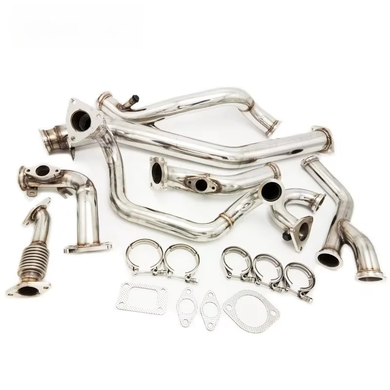 Exhaust Downpipe for Niss*an 350Z 03-06 VQ35 Z33 G35 3.5L FAIRLADY T3T4