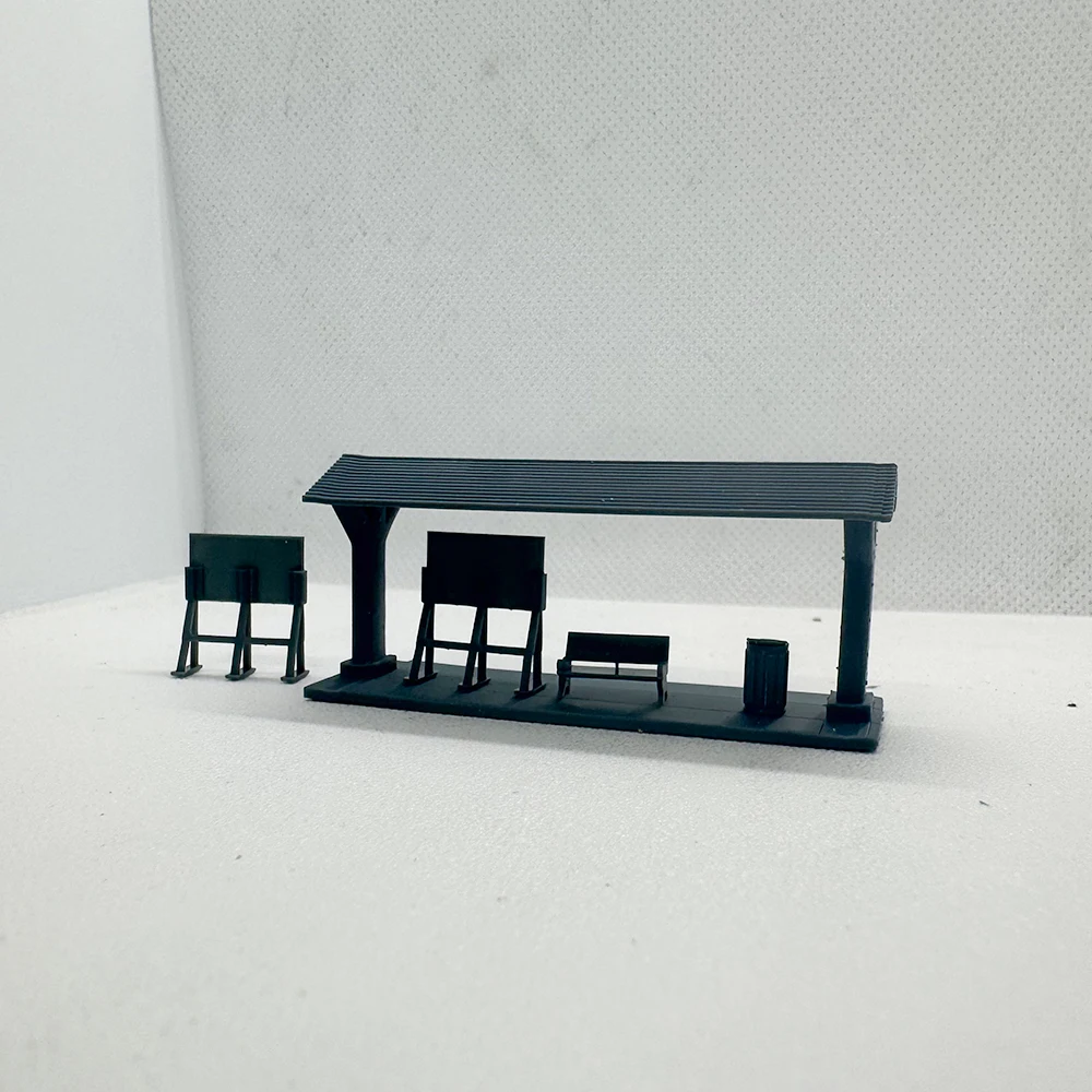

Small Station Passenger Platform For Railway Layout LYTS070 1/220 1/48 1/64 1/72 1/87 1/144 1/160 Z Scale Miniature Scene
