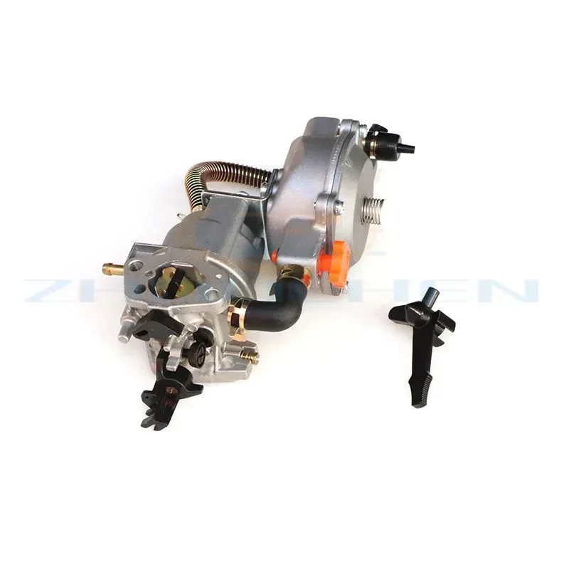 

168 Carburetor Dual Fuel for 2KW 3KW 168F 170F Gasoline Engine Generator Carbureto LPG NG Conversion Kit