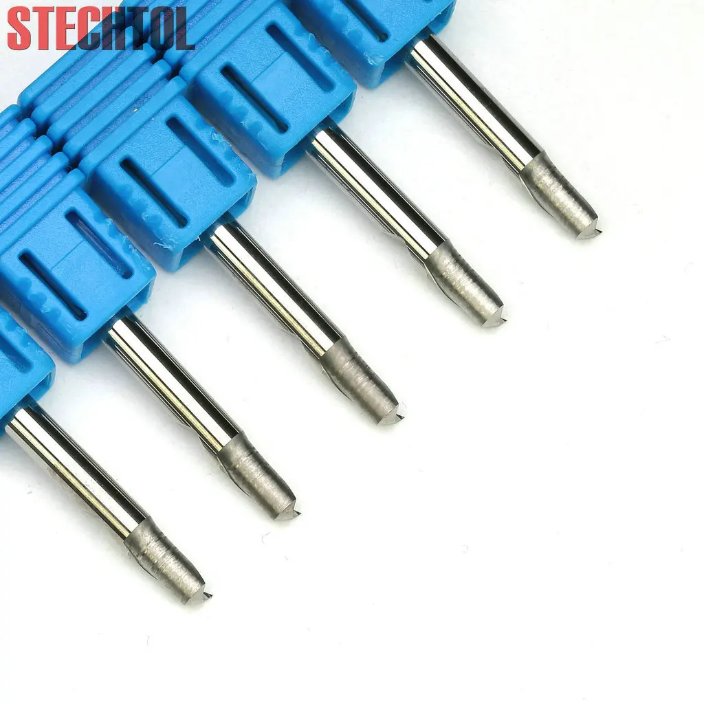 

Shank 4mm 1 Flute CNC Milling Cutter Aluminum Router Bits Cutting Tools for Aluminium Engraver 5pcs Spiral Solid Carbide Endmill