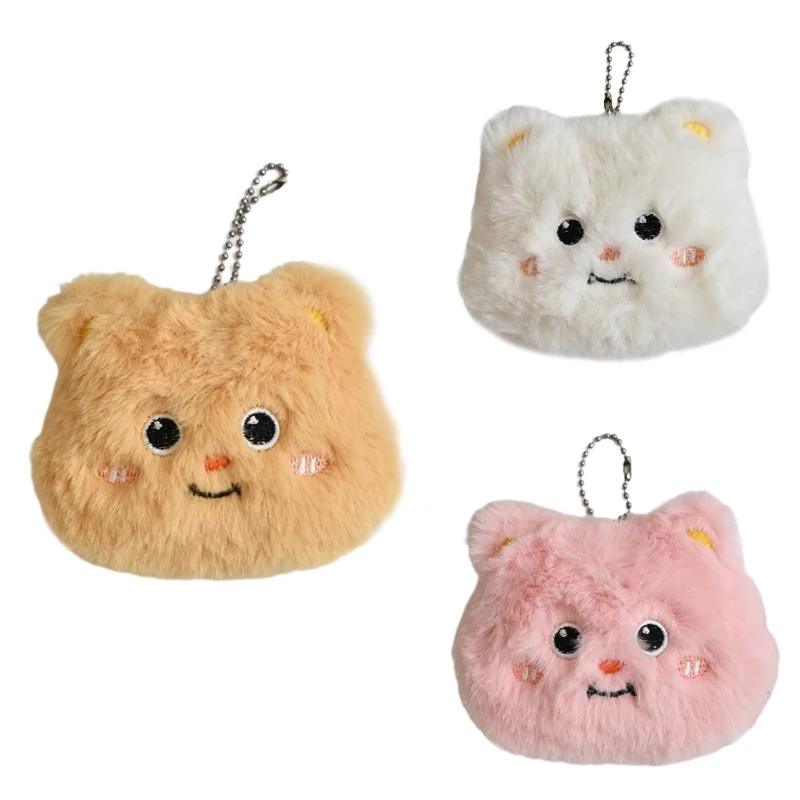 

Подвеска-брелок с плюшевым медвежонком и цепочкой, очаровательные наполнители для чулок для сумки с плюшевым мишкой H7EF