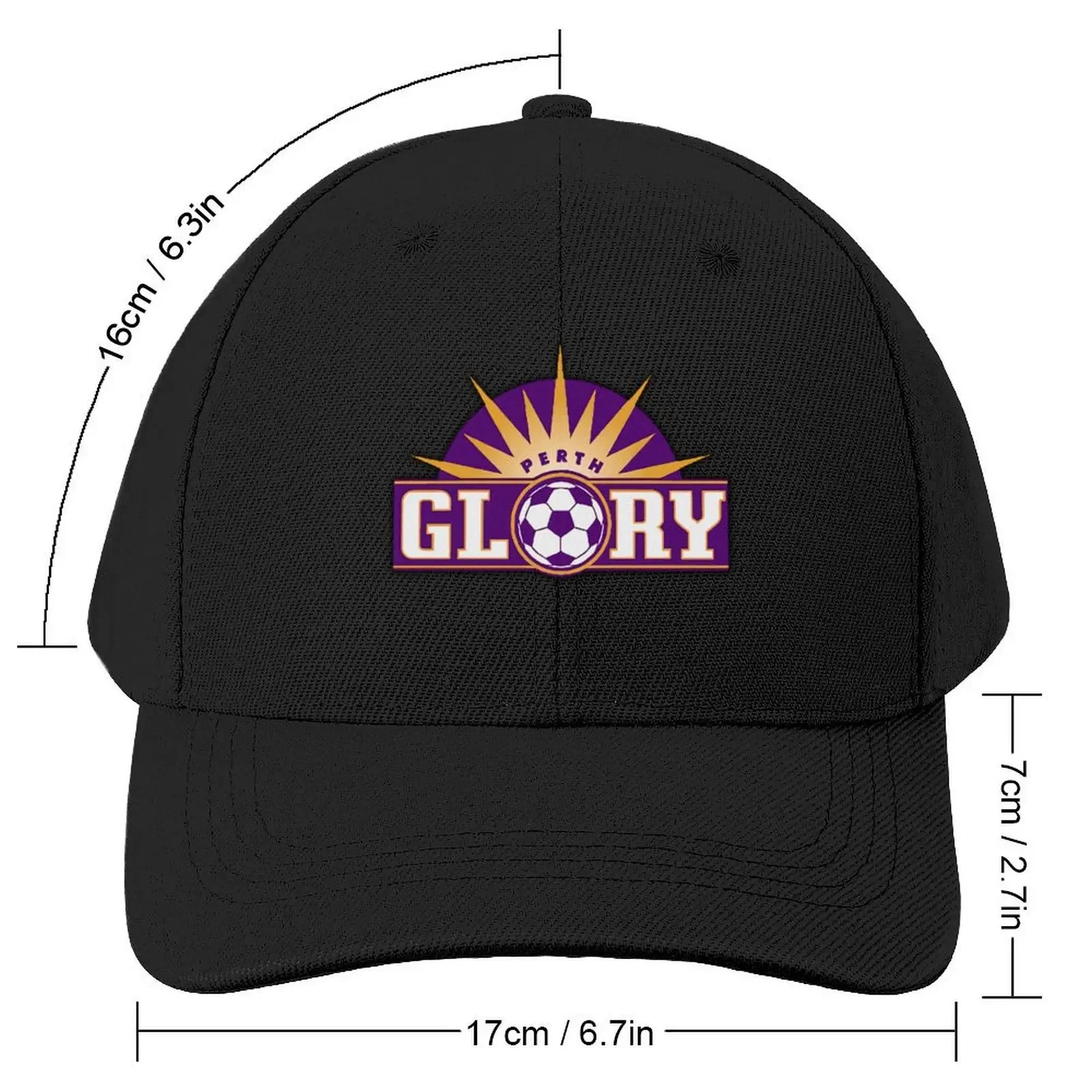 Retro Perth Glory Football Club Logo 1996 Baseball Cap Vintage Beach Outing Golf Wear Men Golf Wear Women's