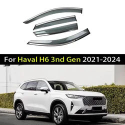 Car Window Visor For Haval H6 3nd Gen 2021 2022 2023 2024 Deflectors Window Rain Guard Weathershield Sun Rain Guard