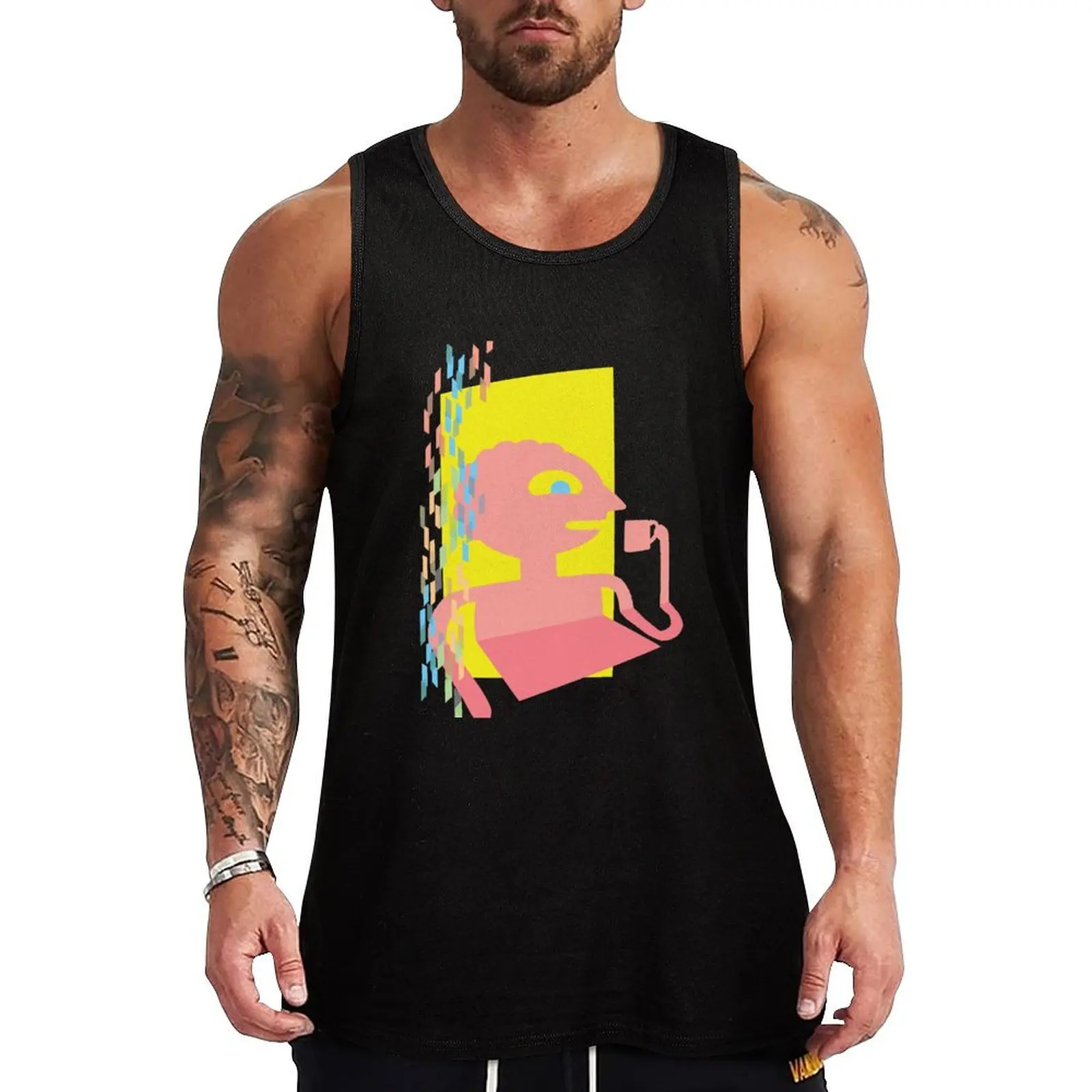 PRISMO THE WISH MASTER Tank Top Gym Training Tank Top Quick Dry Athletic Sleeveless