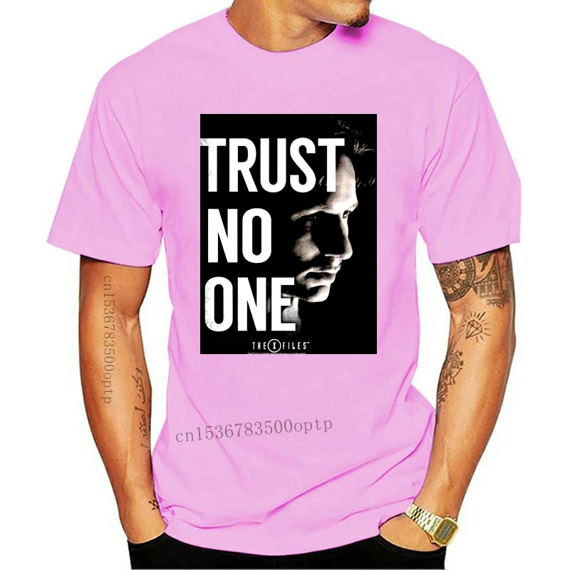 

Новые X-файлы Trust No One Black взрослая футболка