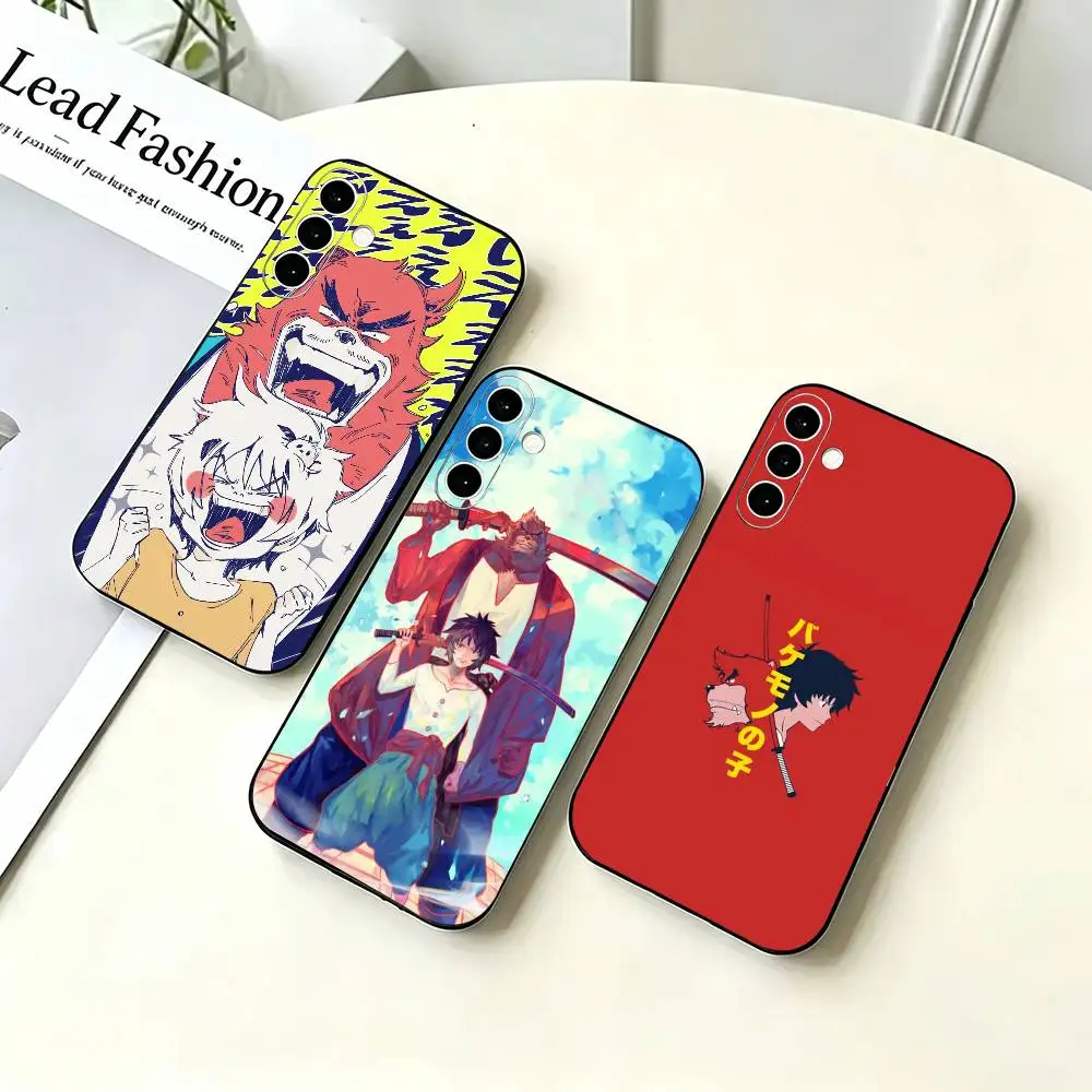 Funny T-The Boy and the B-Beast Phone Case For Samsung A73 20,21s,22,31,32,52,53,72 Soft Black Shell