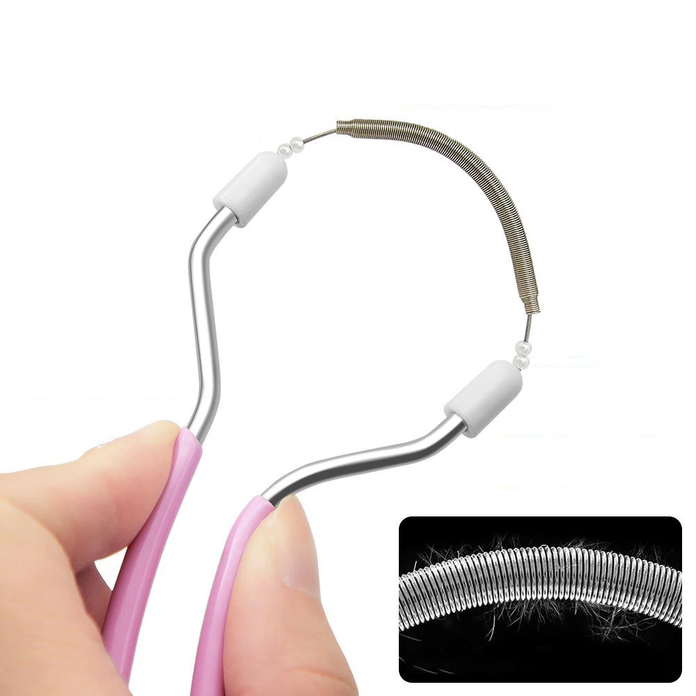 vvocci Tool Leg Hair Lip Facial Hair Remover Spring Facial Hair Removal Hair Facial Hair Remover spring Beauty Tools
