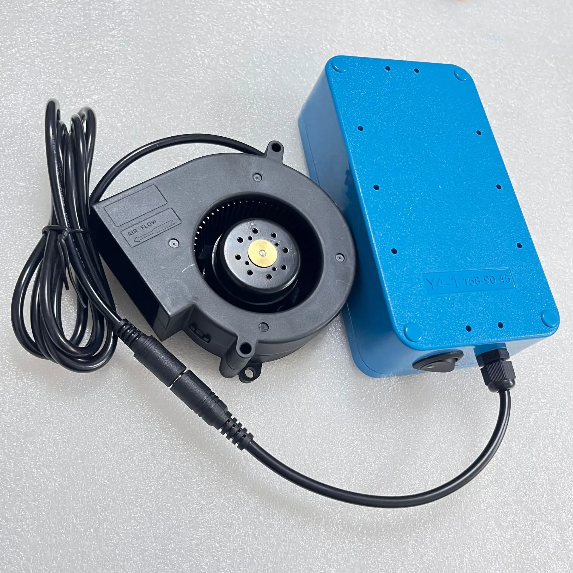 9733 High Speed DC Turbo Blower Fan High Airflow High Pressure for Inflatable Cartoon Model Drone Centrifugal Cooling Blower