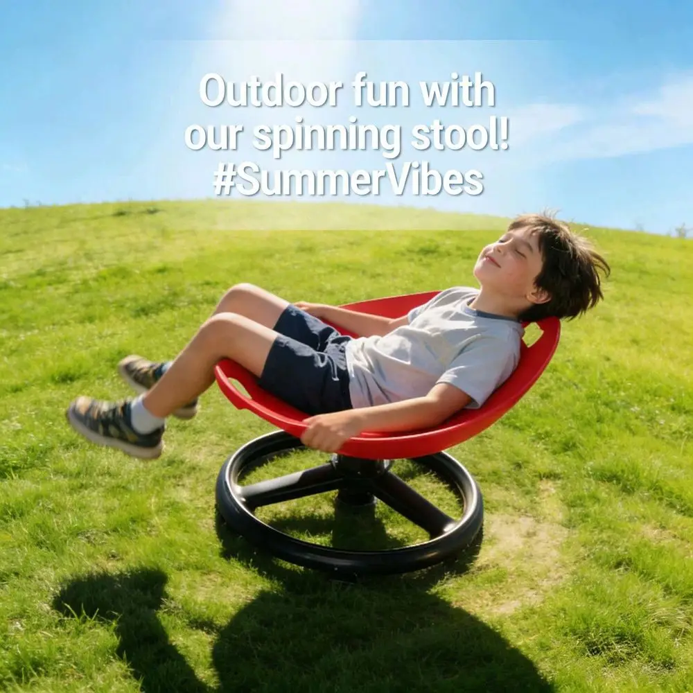 

Sensory Chair Outdoor Sports Red Blue, Durable Plastic And Metal Materials, Suitable For Individuals With Autism And ADHD Enhan