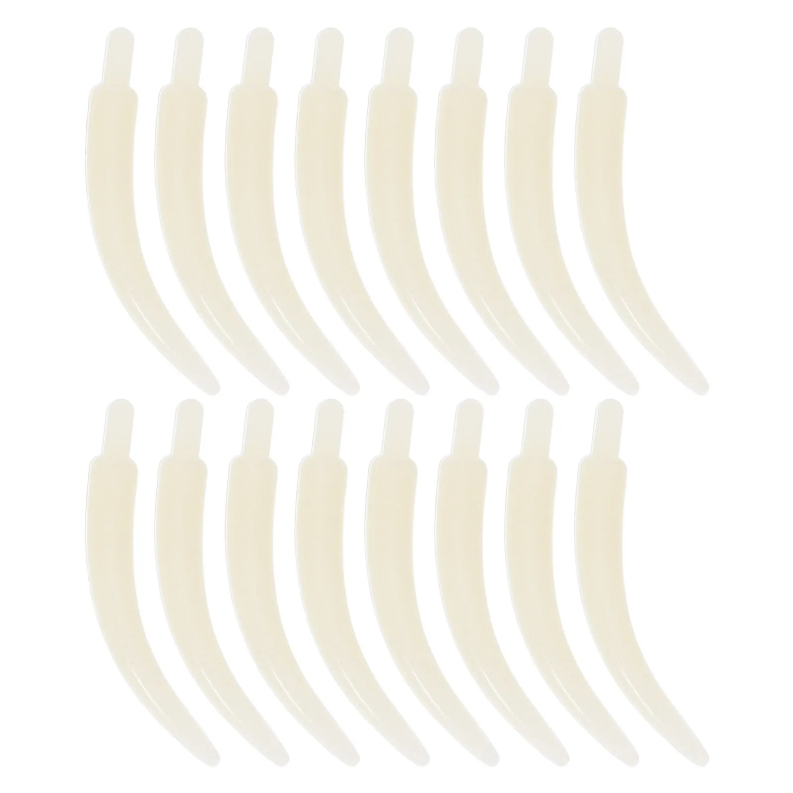 

100Pcs Elephant Tooth Plastic Charms Imitation Ivory Realistic Design for Jewelry Making Bracelet Necklace Earring Animal