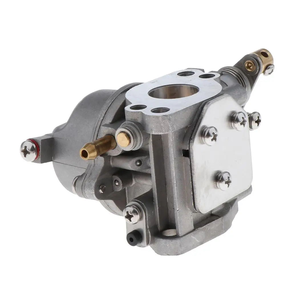 Boat Motor Carbs Replacement Metal Carb Assembly New Outboard Engine Parts for Yamaha 4 Stroke 2 Cylinder Fit