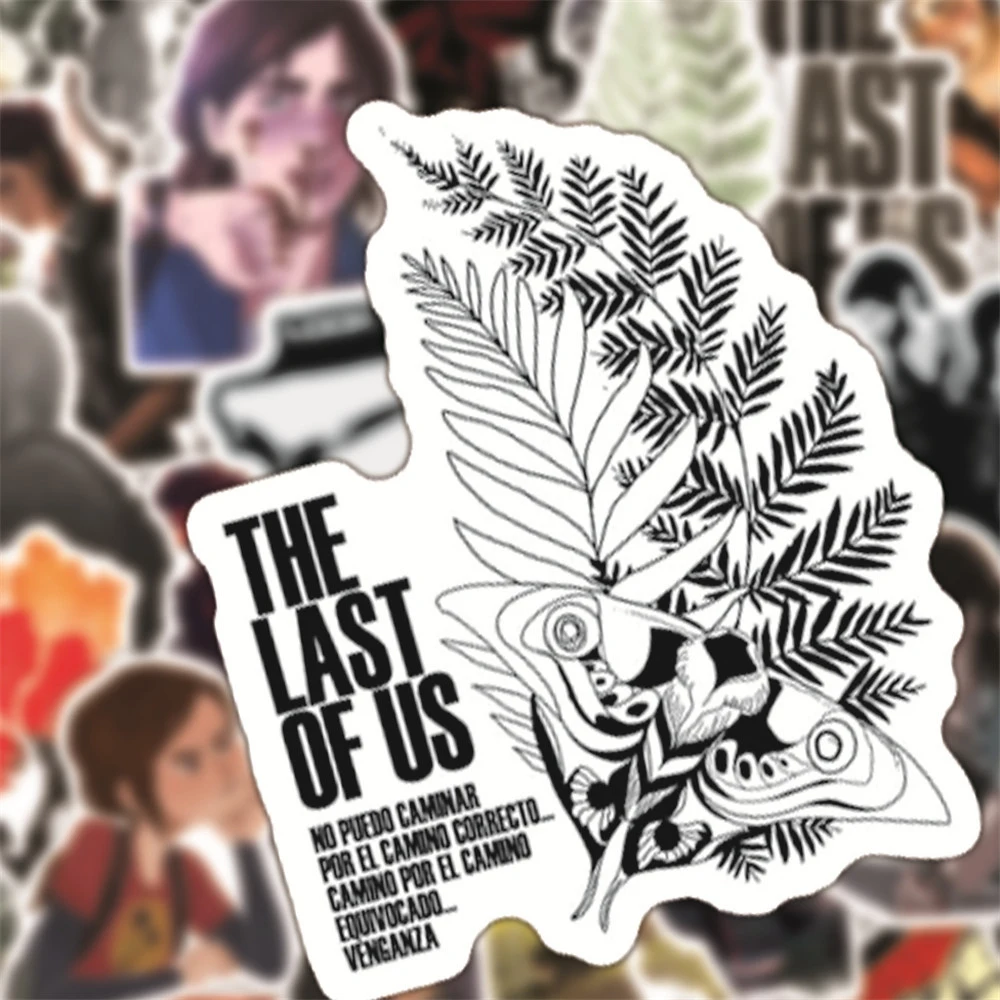 10/30/50pcs Game The Last of US Stickers for Motorcycle Skateboard Laptop Car Waterproof PVC Cool Graffiti Sticker Kids Decals