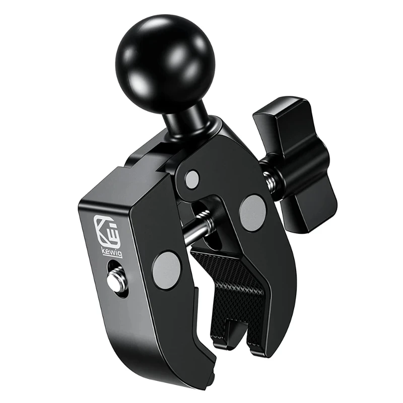 17mm 25mm Ball Head Adapter Motorcycle Handlebar 1 inch Base Mount Holder Bike Bicycle Riding Clip Aluminum Alloy GPS Bracket