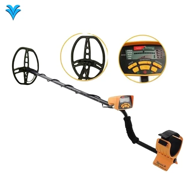 

​MD-6350 Professional Gold Detector: 5m Underground Depth + Target ID | IP68 Waterproof