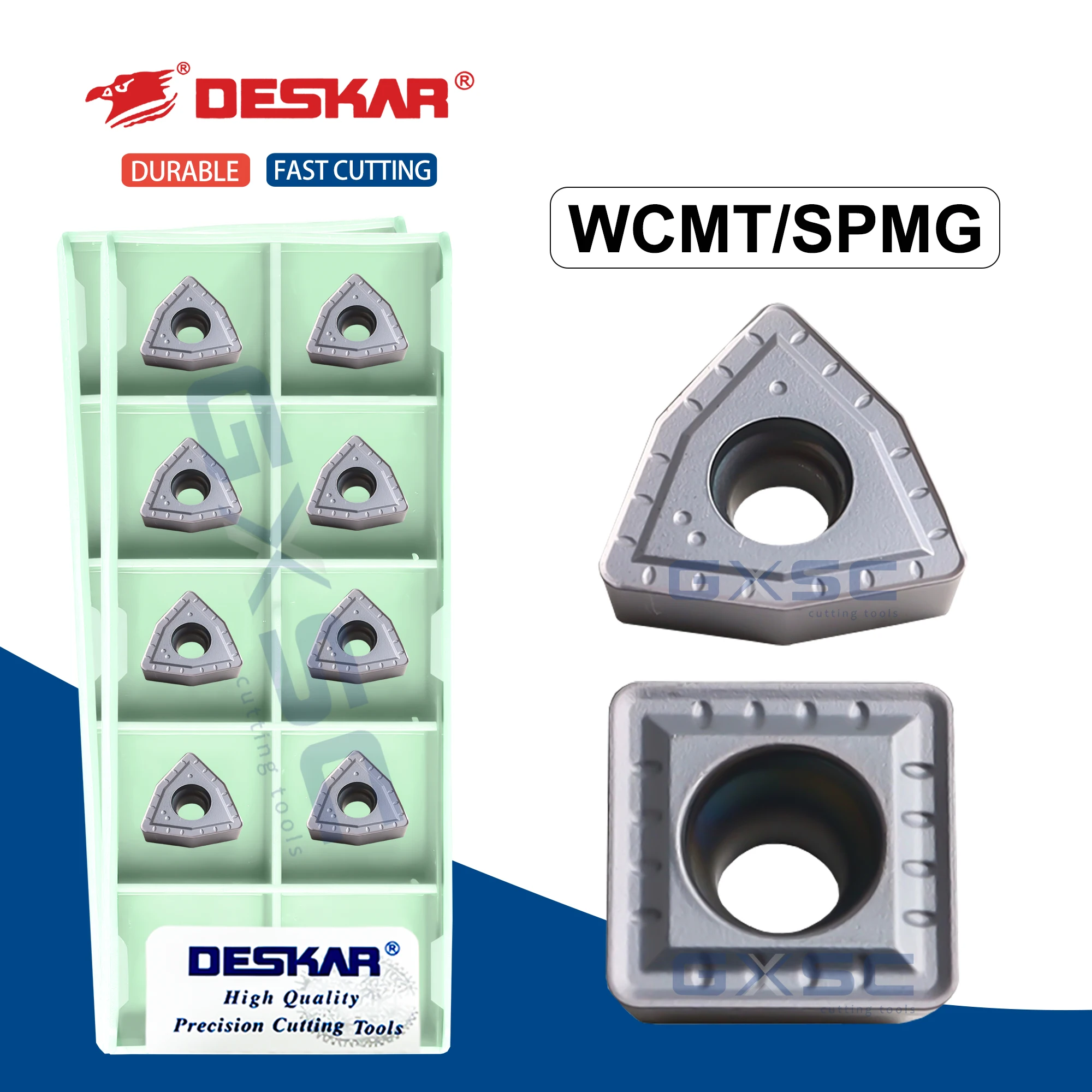 

CNC lathe Machining Blade WCMX030204-MF WCMT080412-MF LF6018S SPMG050204-PG SPMG140512-PG LF6018S Series U-drill Blade Part Tool