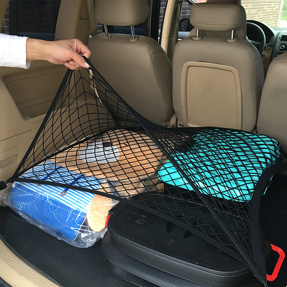 Car Rear Cargo Net, Suitable For Polestar 2 Envelope Elastic Trunk Storage Organizer, Car Storage Accessories