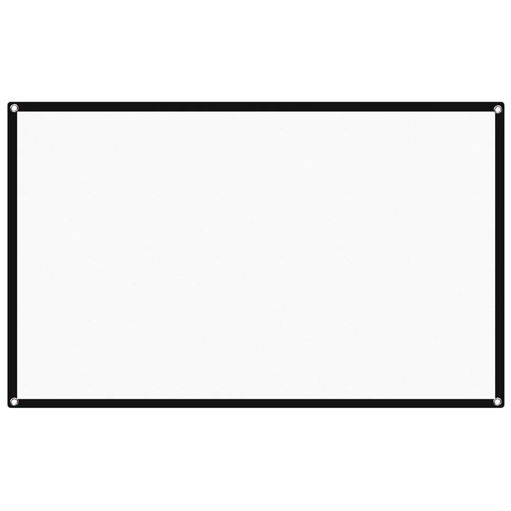 Écran de projecteur pliant Portable 60 pouces 16 9, écran de cinéma de Projection Compact en Polyester pour intérieur et extérieur pour le Camping