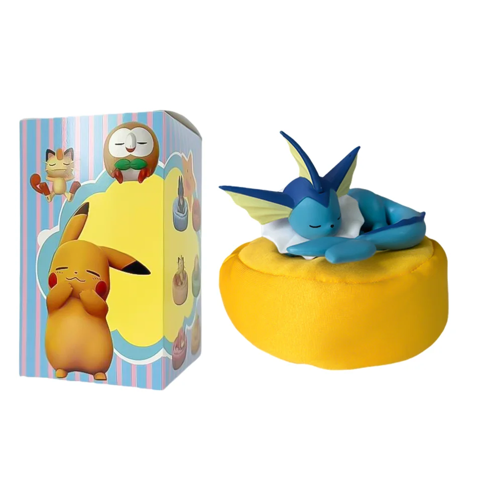 Anime Pokémon Blind Box Eevee Familie Schlaf-Serie Figuren 1-9 Stück Eevee Schlaf-Serie Handpositioniertes Spielzeug Geschenk für Freunde – Detail 20