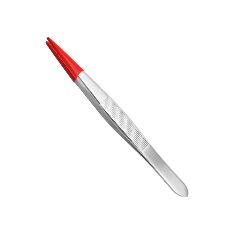 스테인리스 스틸 핀셋 곡선형 미용 핀셋 곡선형 눈썹 핀셋 스테인리스 스틸 미용실 애완동물 미용 속눈썹용