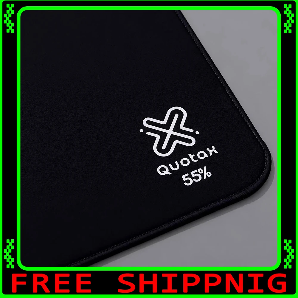 QuotaxGaming Quotax55% Gaming Mousepad FPS Medium Smoothness and Control Mouse Pad Smooth Skidproof For CSGO PUGB APEX Valorant
