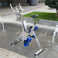 Swimming Pool Fitness Underwater Bicycle Aquatic Bike for Exercise and Therapy
