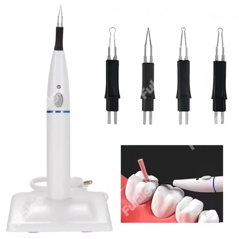 Wireless Dentistry Endo Gutta Percha Cutter Tooth Gum Cutter + 4 Heating Tip Dental lab Dissolved Breaker Oral Hygiene Equipment