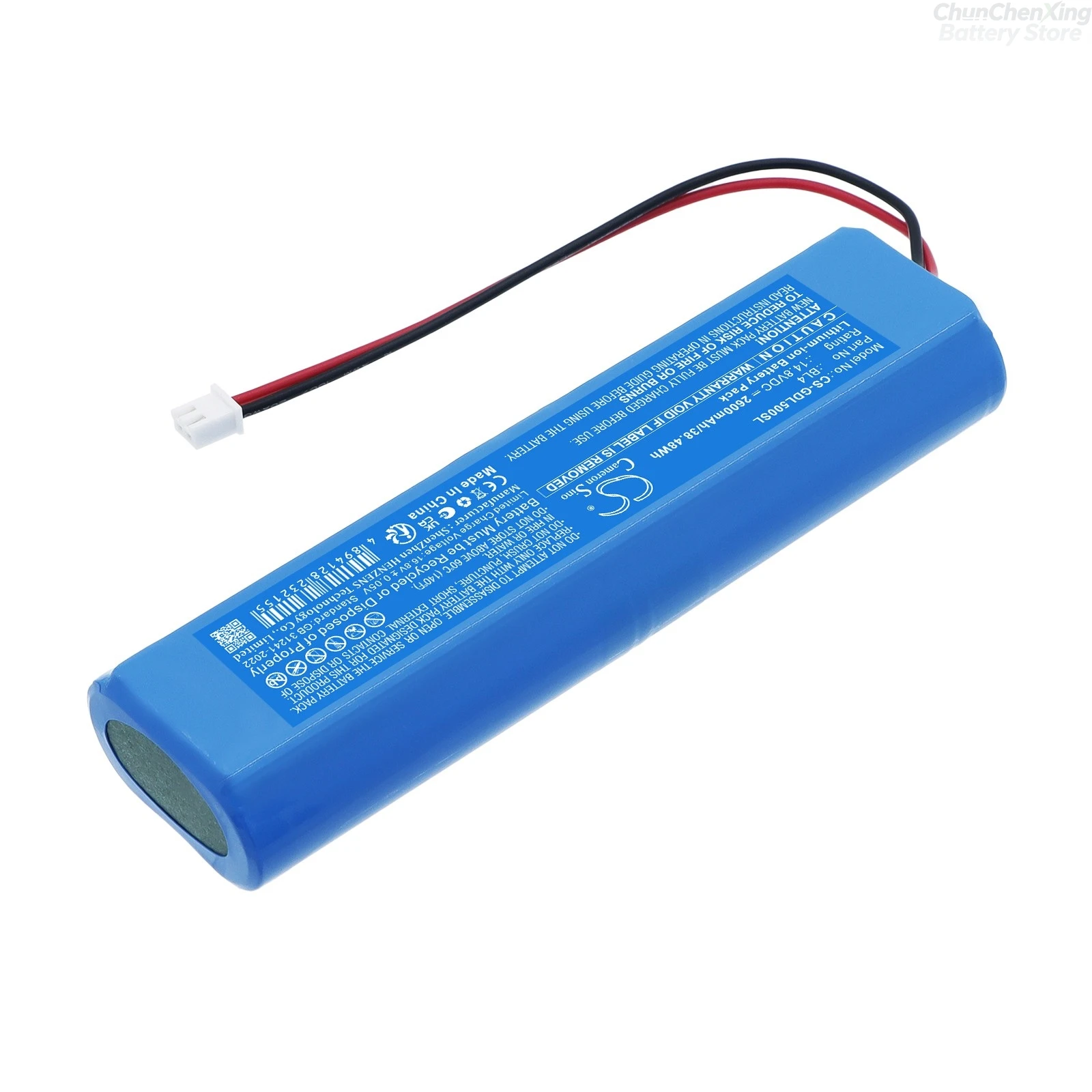 Cameron Sino 14.8V 2600mAh/3400mAh Replacement Strobe Lighting Battery for GODOX LC500 LC500R BL4