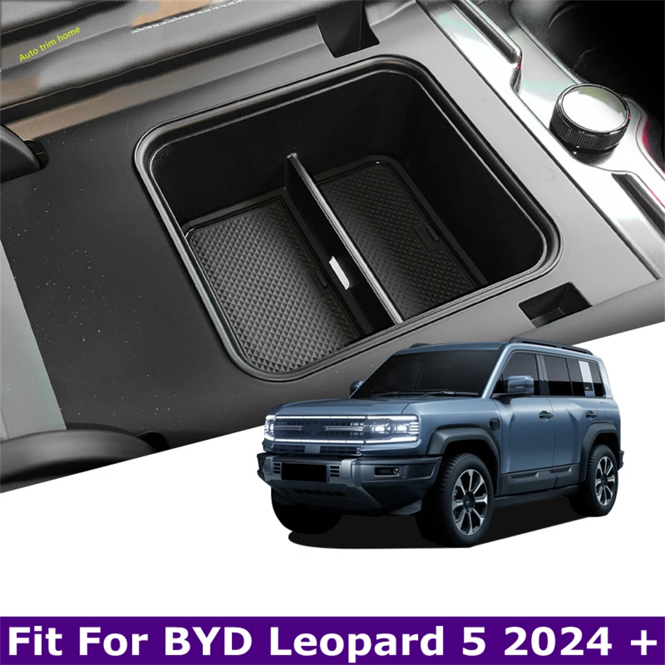 

Car Glove Box Armrest box Central Secondary Storage Glove Phone Holder Container Tray Organizer Fit For BYD Leopard 5 2024 2025