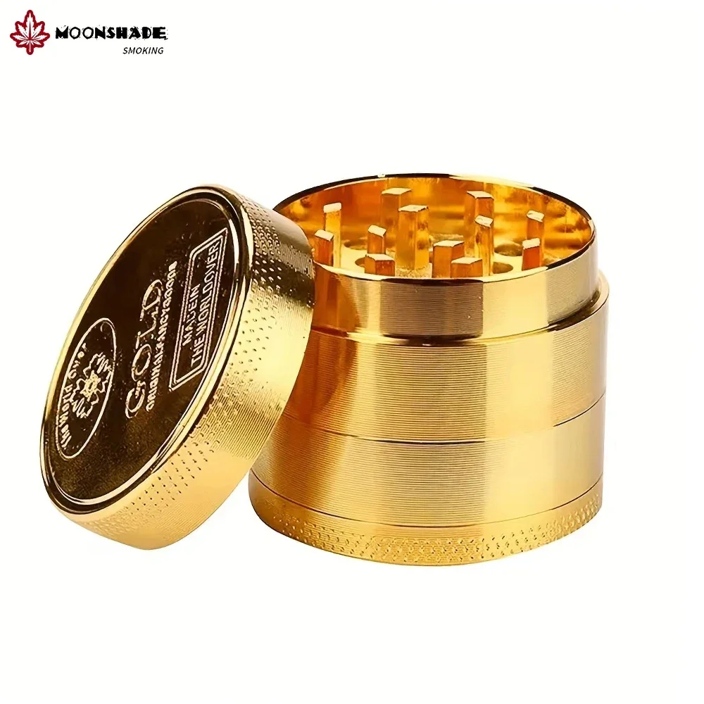 40mm 50mm 63mm 4Layer Dry Herbal Tobacco Grinders for Smoking Zinc Alloy Grass Mills Herb Cutting Machine Smoke Pipe Accessories