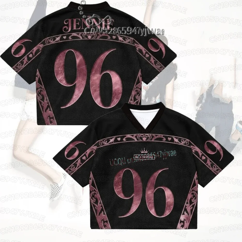 Summer Women's Men's Mesh Jersey Gift Short Sleeve 10th Anniversary Royal Style  Casual T-shirt Kpop Fans Gift Tee