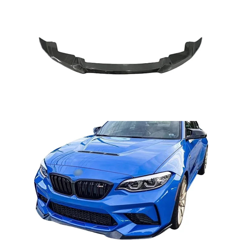 

CS Style Carbon Fiber Front Bumper Lip For F87 M2 Competition M2C Front Lip