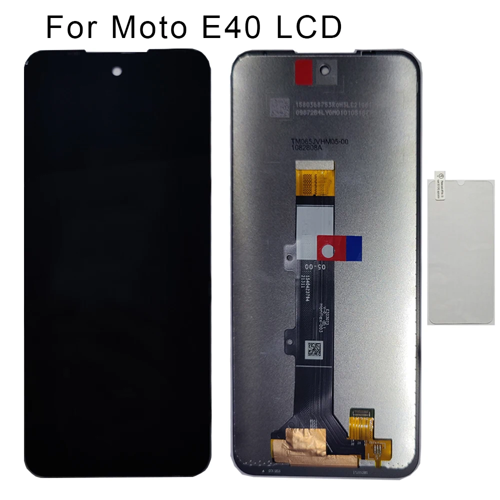 

ЖК-дисплей 6,5 дюйма для Motorola Moto E40, сенсорный экран с дигитайзером в сборе, замена XT2159 6,5 дюйма для Motorola Moto E30