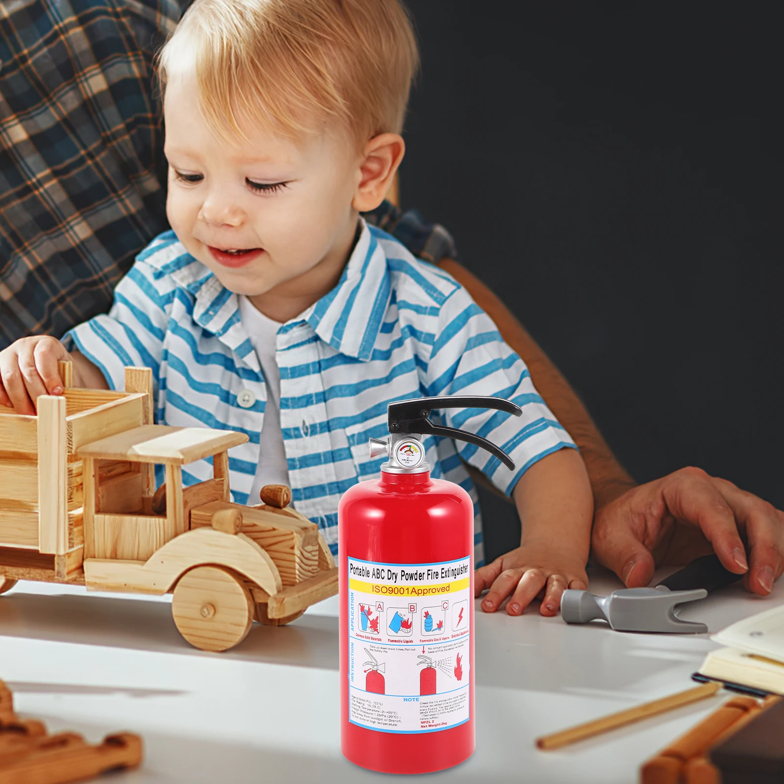 Simulated Fire Extinguisher Cash Box Decorative Coin Hidden Compartment Storage Safe Mechanical Security Container