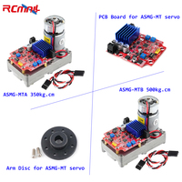 ASMG-MT Series 350KG 500KG Magnetic Encoding Servo 360 Degree High Torque Digital Servo Large Robotic Manipulator for Robot Car