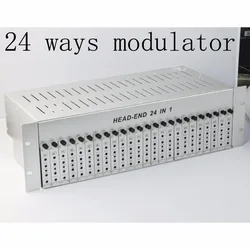 SK-24M 24 in 1 modulatore catv modulatore CATV headend catv per modulatore RF catv per hotel/scuola/dormitorio