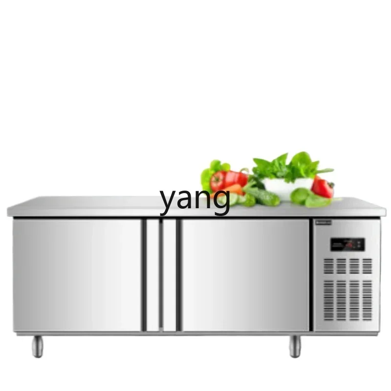 

CX commercial freezer refrigerated freezer milk tea shop refrigerator horizontal fresh-keeping flat-cooling console