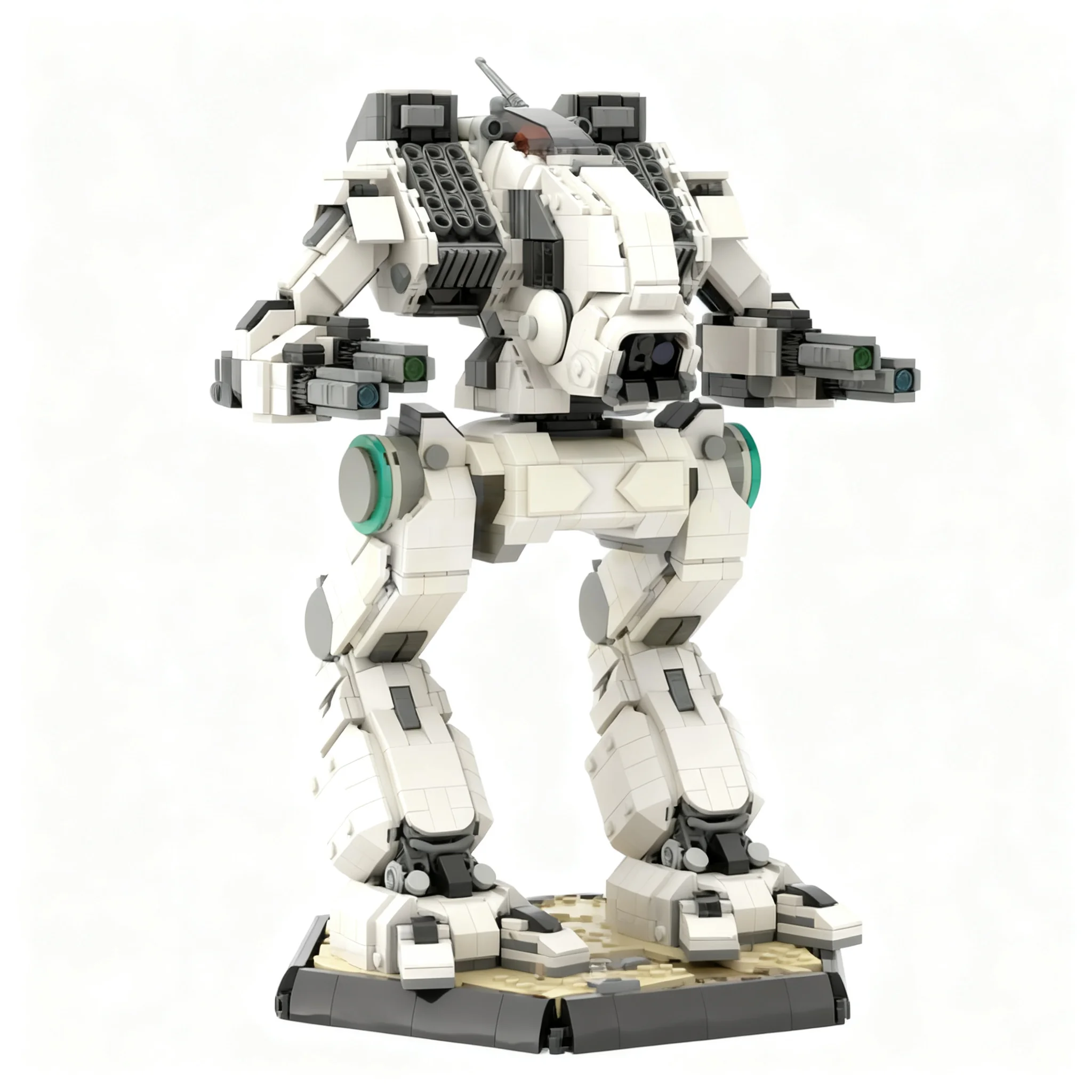 2198pcs MOC Space Mad Dog Vulture Prime Battletech Mechwarrior Model Christmas Gift Collectible Home Decor Kit