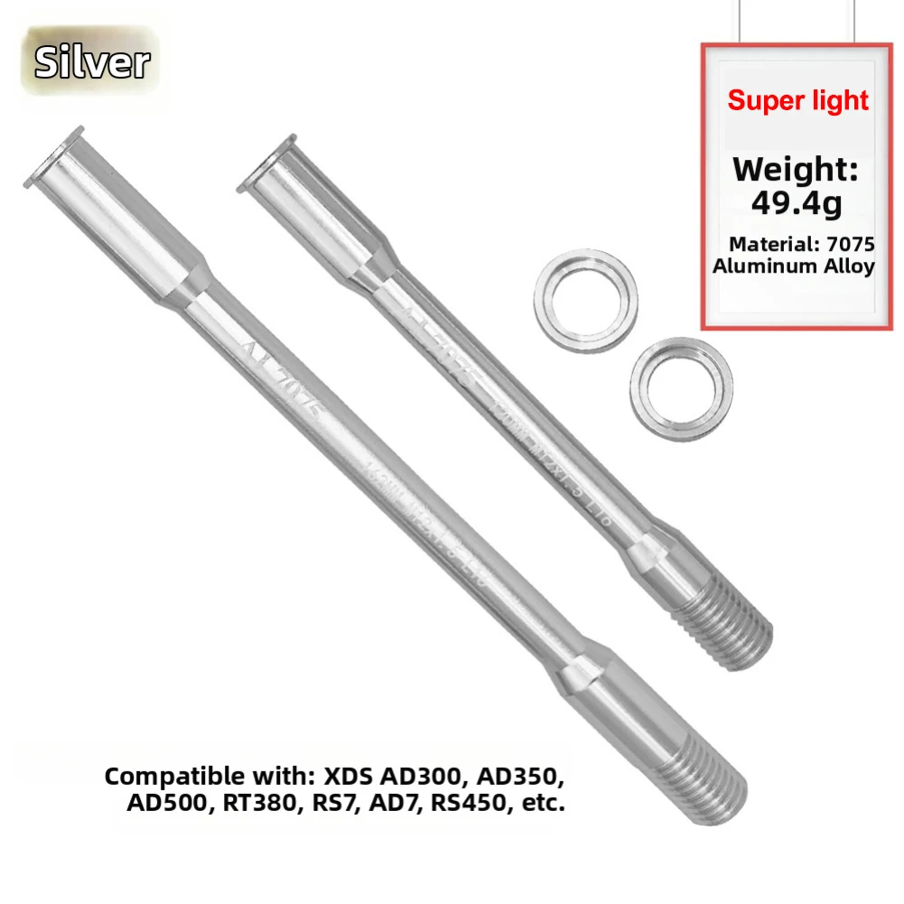 

Aluminum Alloy Double Head Thru Axle Removal Tool For AD350 300 500 RT380 RS360 RS450 Road Bike Wheel Disassembly Lever