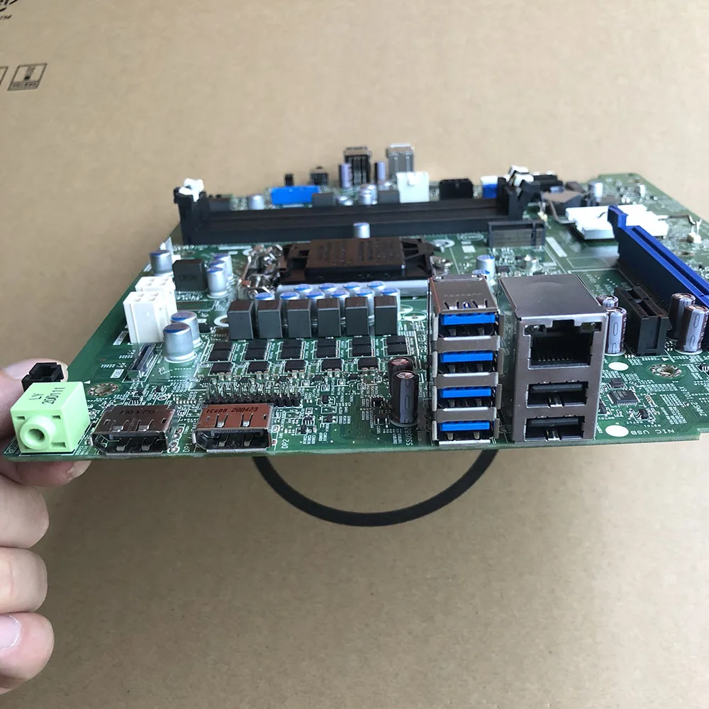 Placa-mãe de desktop original para Dell para OptiPlex 5080 MT 18460-1 653VG totalmente testada de boa qualidade