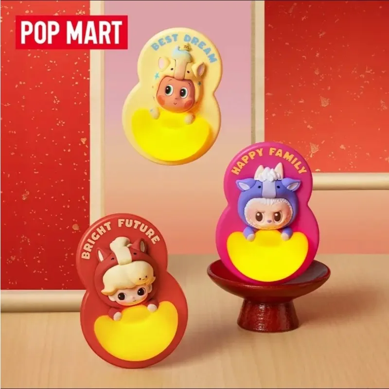 

POPMART Have A Good Run серия 2026, магнит на холодильник, декоративная модная глухая коробка, милая и интересная игрушка, коллекция подарков-сюрпризов