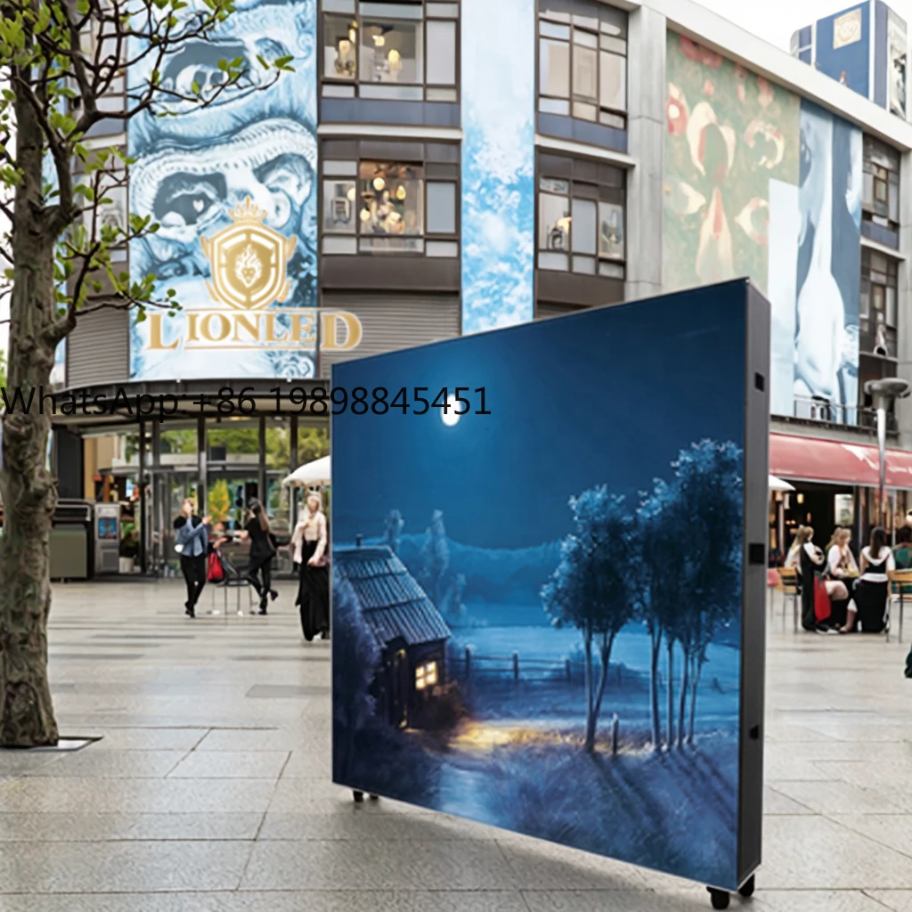 وحدة عرض LED موفرة للطاقة لللافتات الرقمية مع تعديل السطوع التلقائي #1