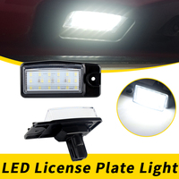 2X Canbus LED License Number Plate Light Lamps For Nissan Altima L32 Rogue T32 X-Trail Pathfinder R51 Maxima A35 Murano Z50 Z51