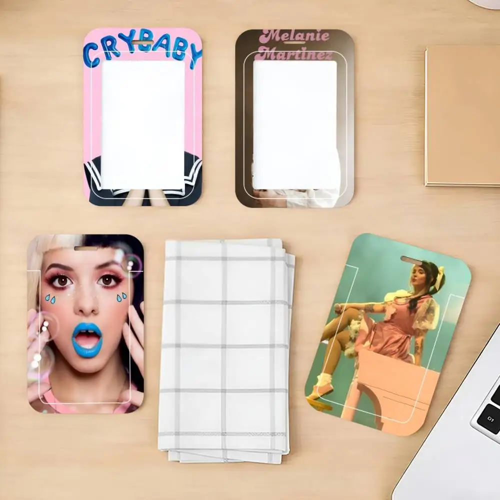 Music Album Melanie Martinez ID Card Holder Neck Strap Pendant Door Badge Holder Lanyards Keychain Work Credential